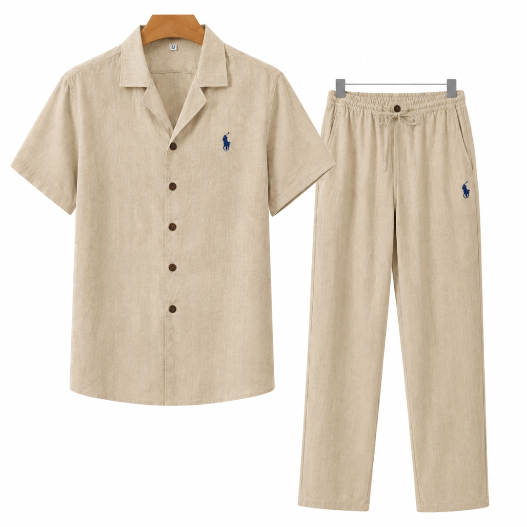 [1 KAUFEN, 2 ERHALTEN] Leinen-Set "Amalfi" für Herren