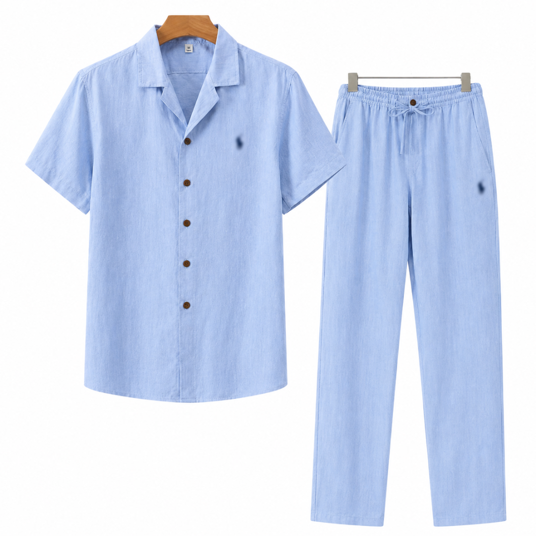 [1 KAUFEN, 2 ERHALTEN] Leinen-Set "Amalfi" für Herren (C)